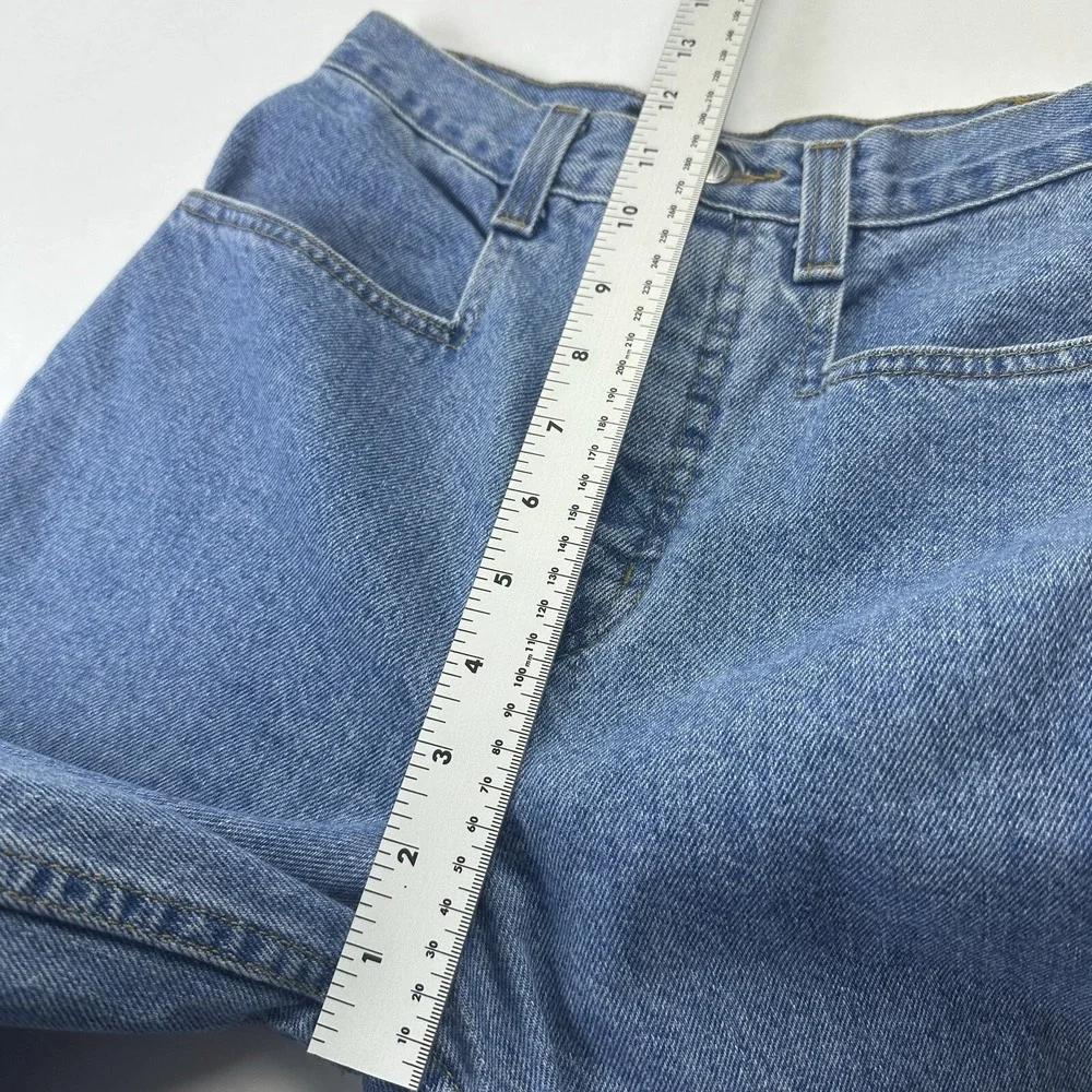 Zonz Wide Leg Skate Jeans Mens 25 Blue Vintage 90s Baggy High Rise Denim